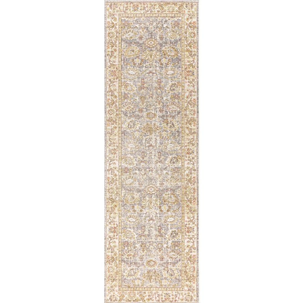 Alba Modern Faded Peshawar Area Rug. Picture 1