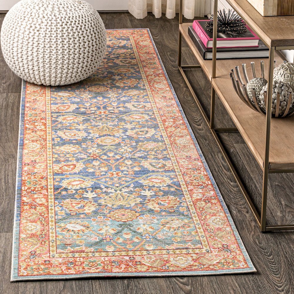 Alba Modern Faded Peshawar Area Rug. Picture 2