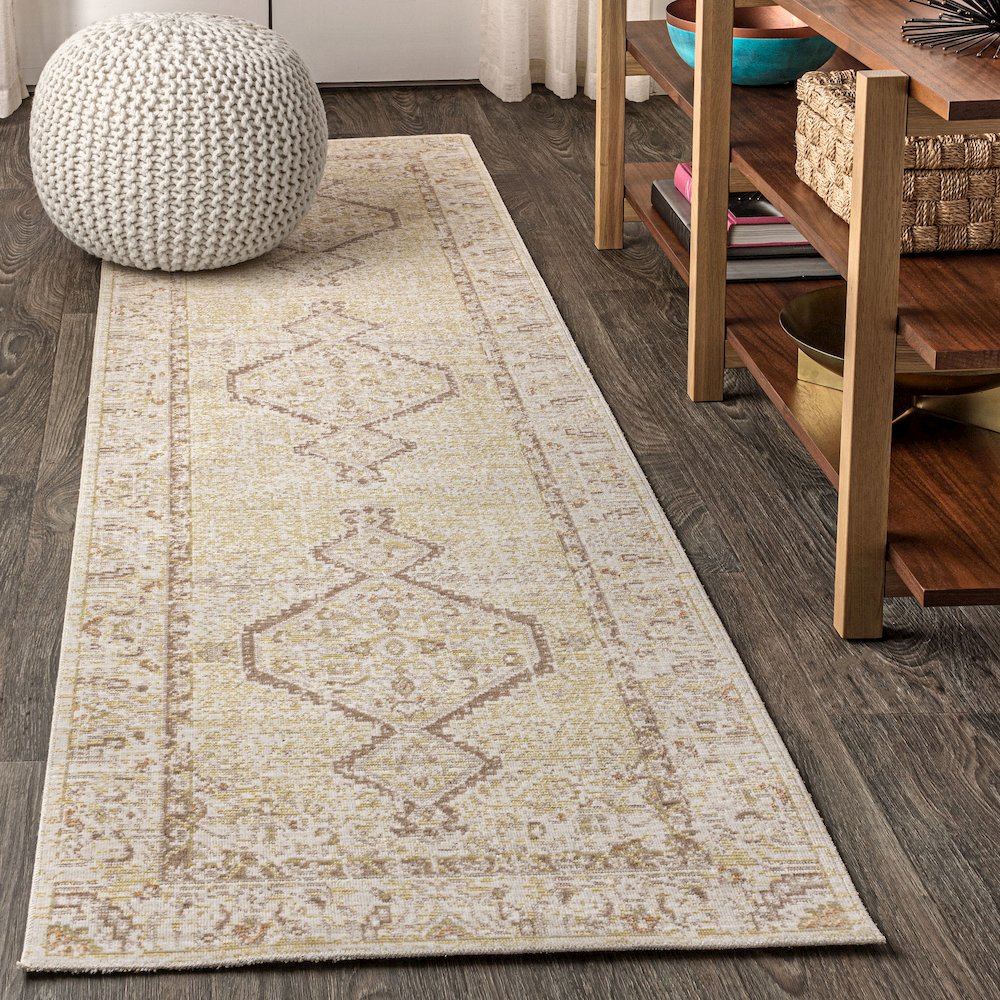 Lila Modern Tribal Medallion Area Rug. Picture 2