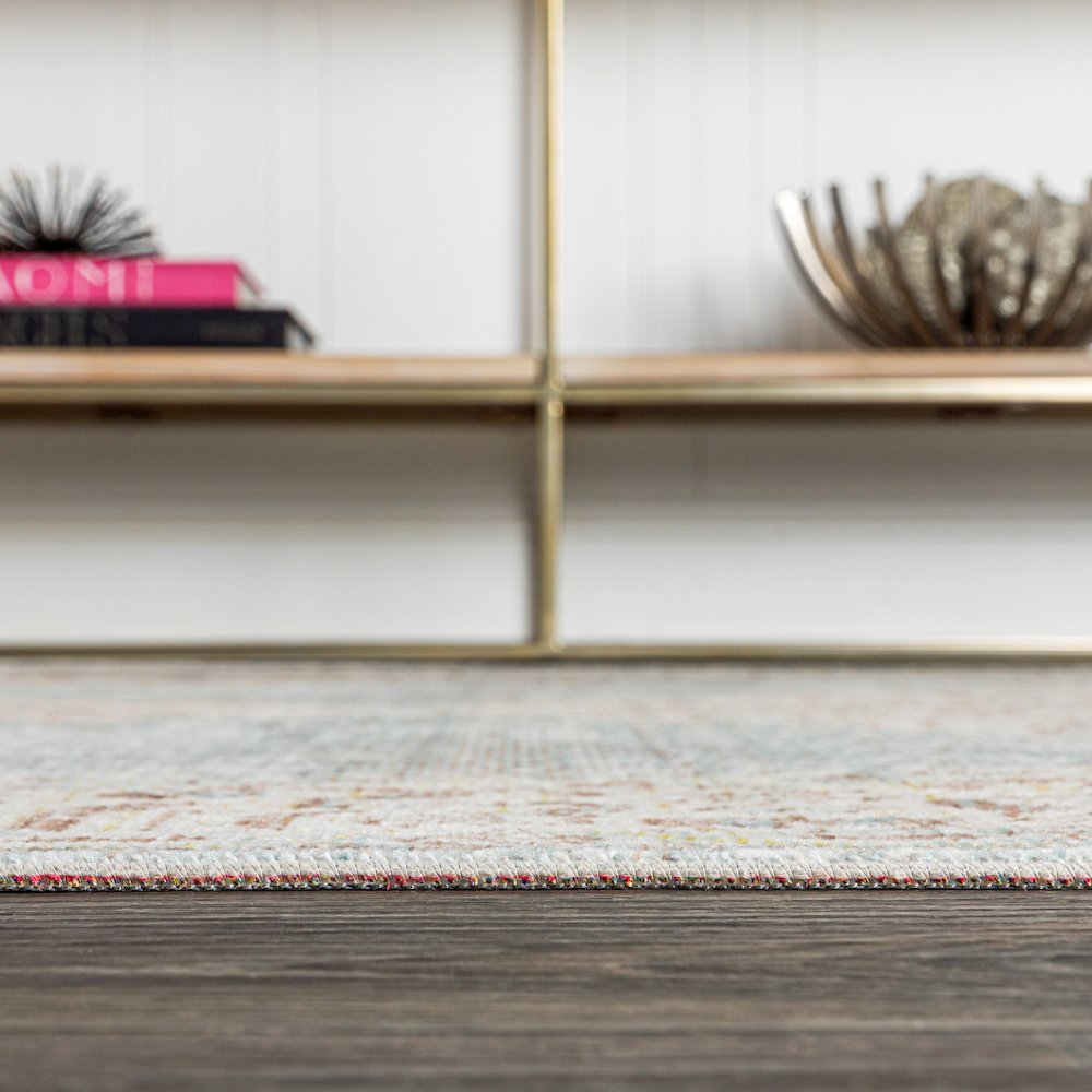 Lila Modern Tribal Medallion Area Rug. Picture 7