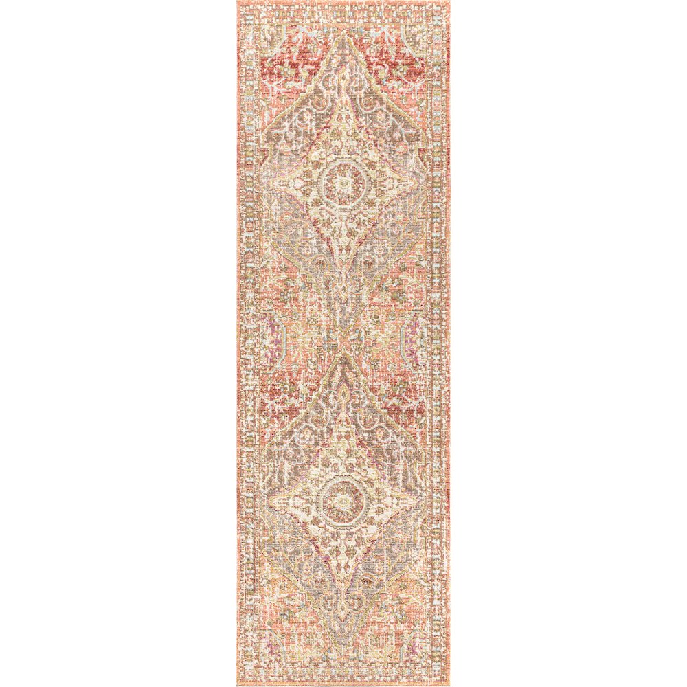 Petras Modern Ornate Medallion Area Rug. Picture 1