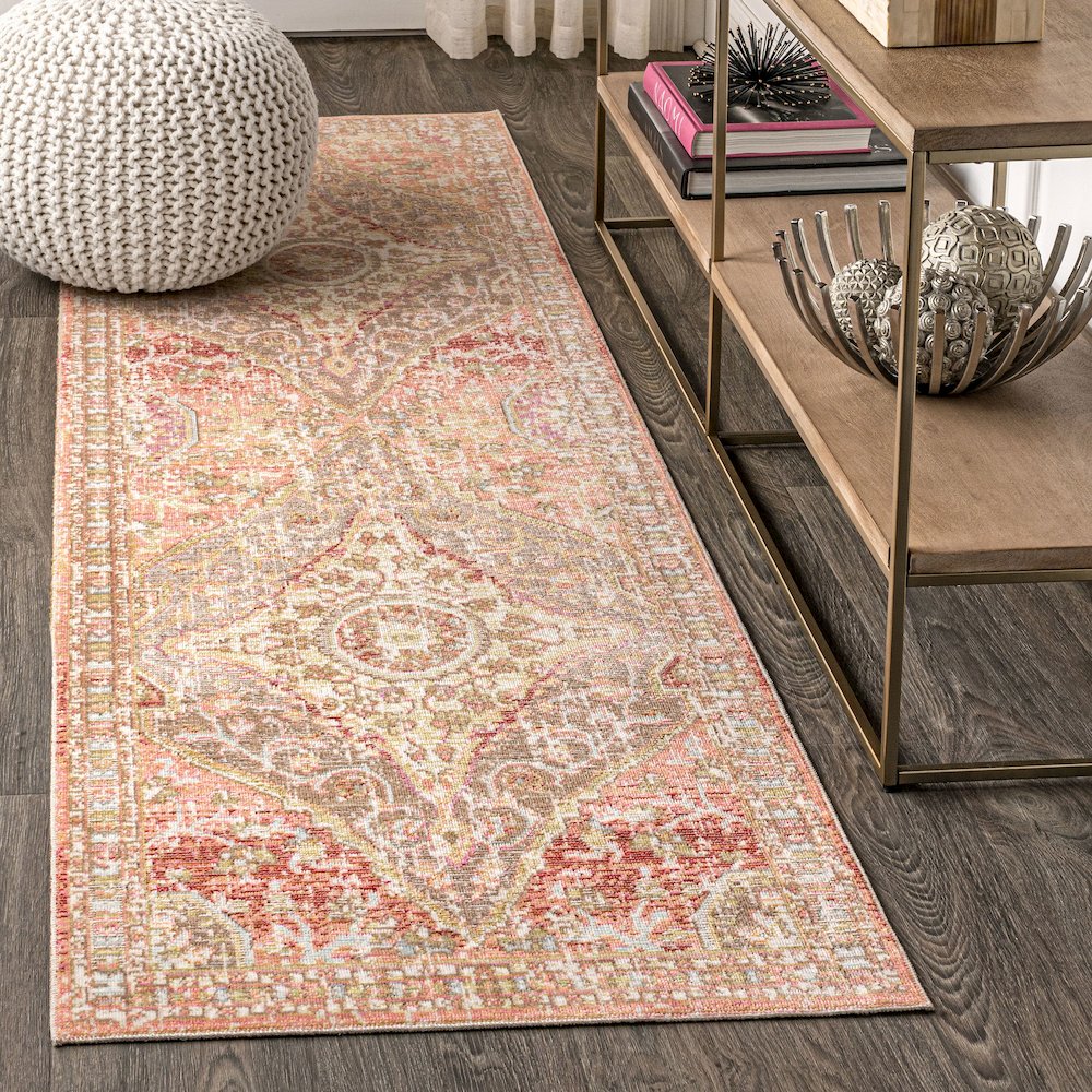 Petras Modern Ornate Medallion Area Rug. Picture 2