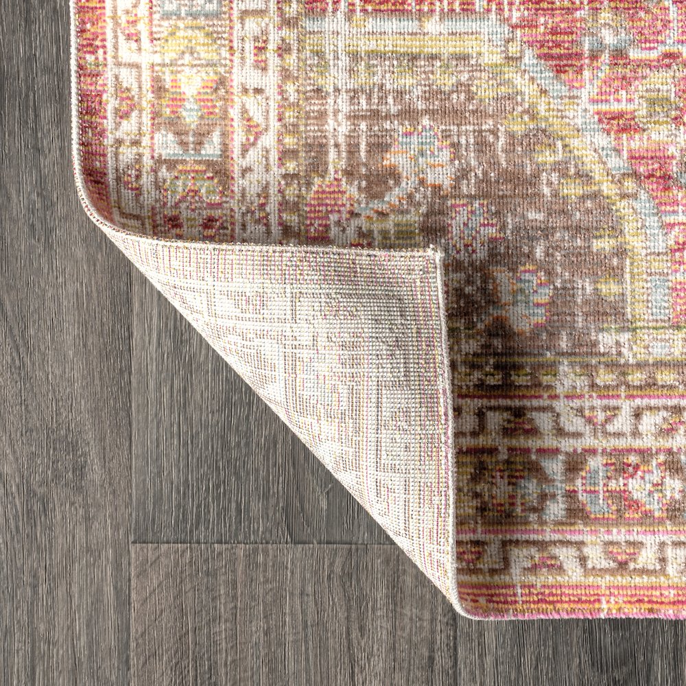 Petras Modern Ornate Medallion Area Rug. Picture 3