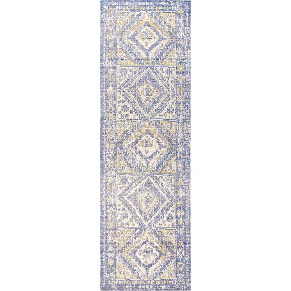 Darija Ornate Geometric Medallion Area Rug. Picture 1