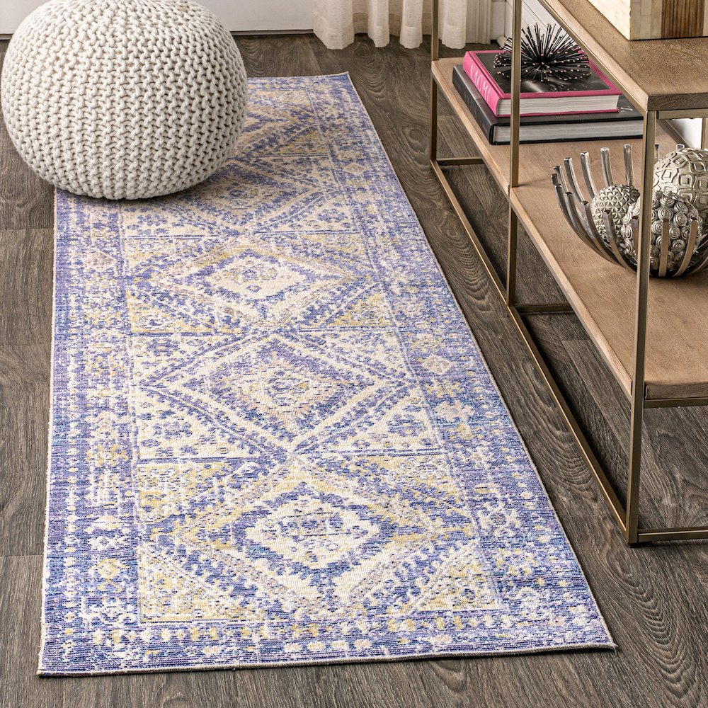 Darija Ornate Geometric Medallion Area Rug. Picture 2