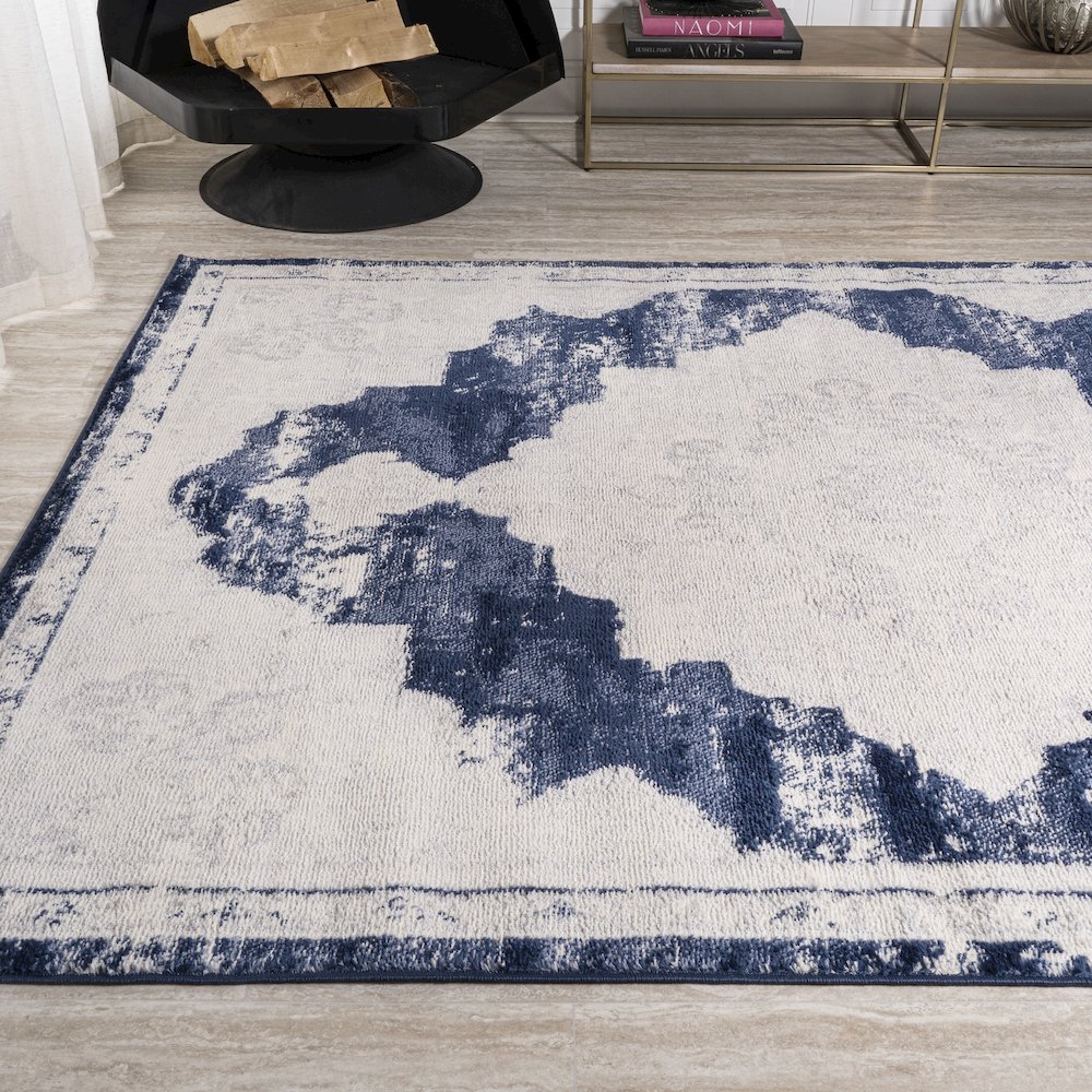 Alhambra Ornate Medallion Modern Area Rug. Picture 3