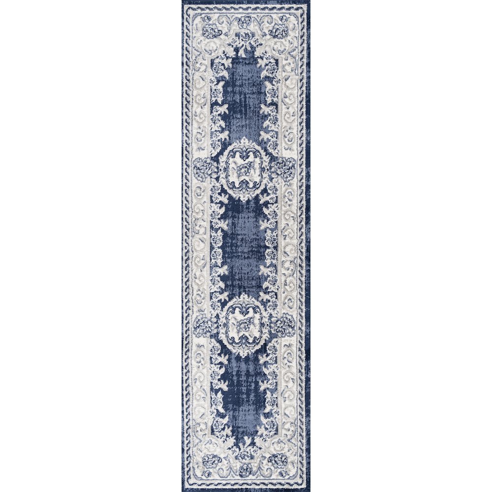 Rosalia Cottage Medallion Area Rug. Picture 1