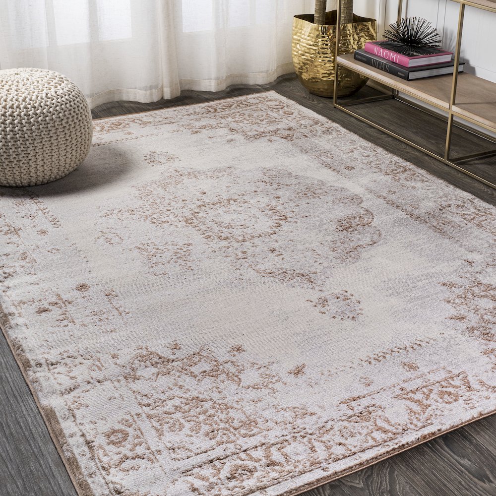 Perfect Rosalia Cottage Medallion Area Rug. Picture 2