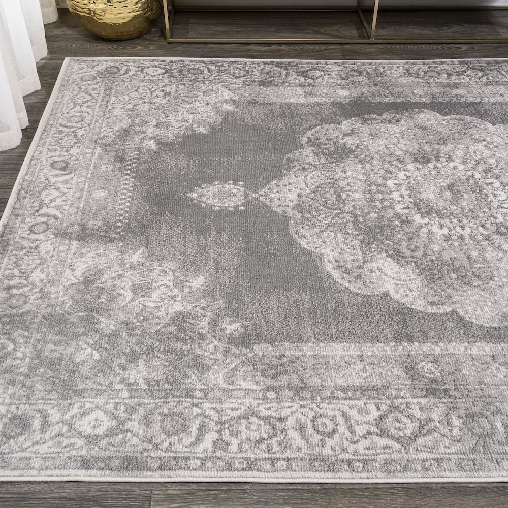 Kelly Rosalia Cottage Medallion Area Rug. Picture 3