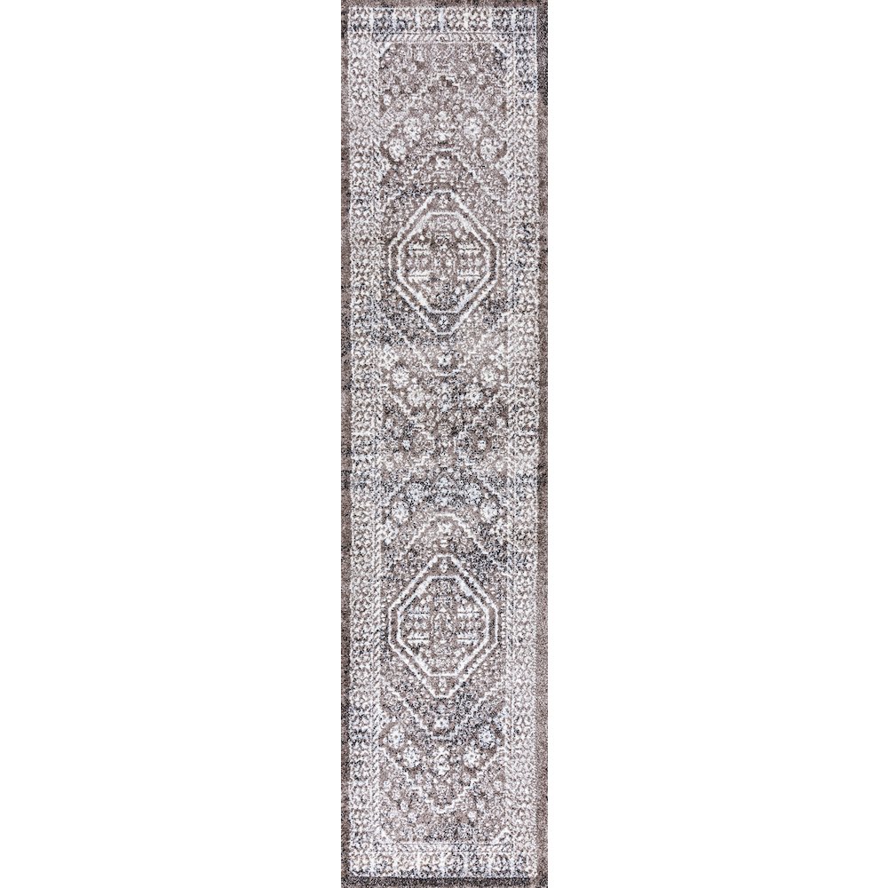 Boho Cottage Medallion Area Rug. Picture 1