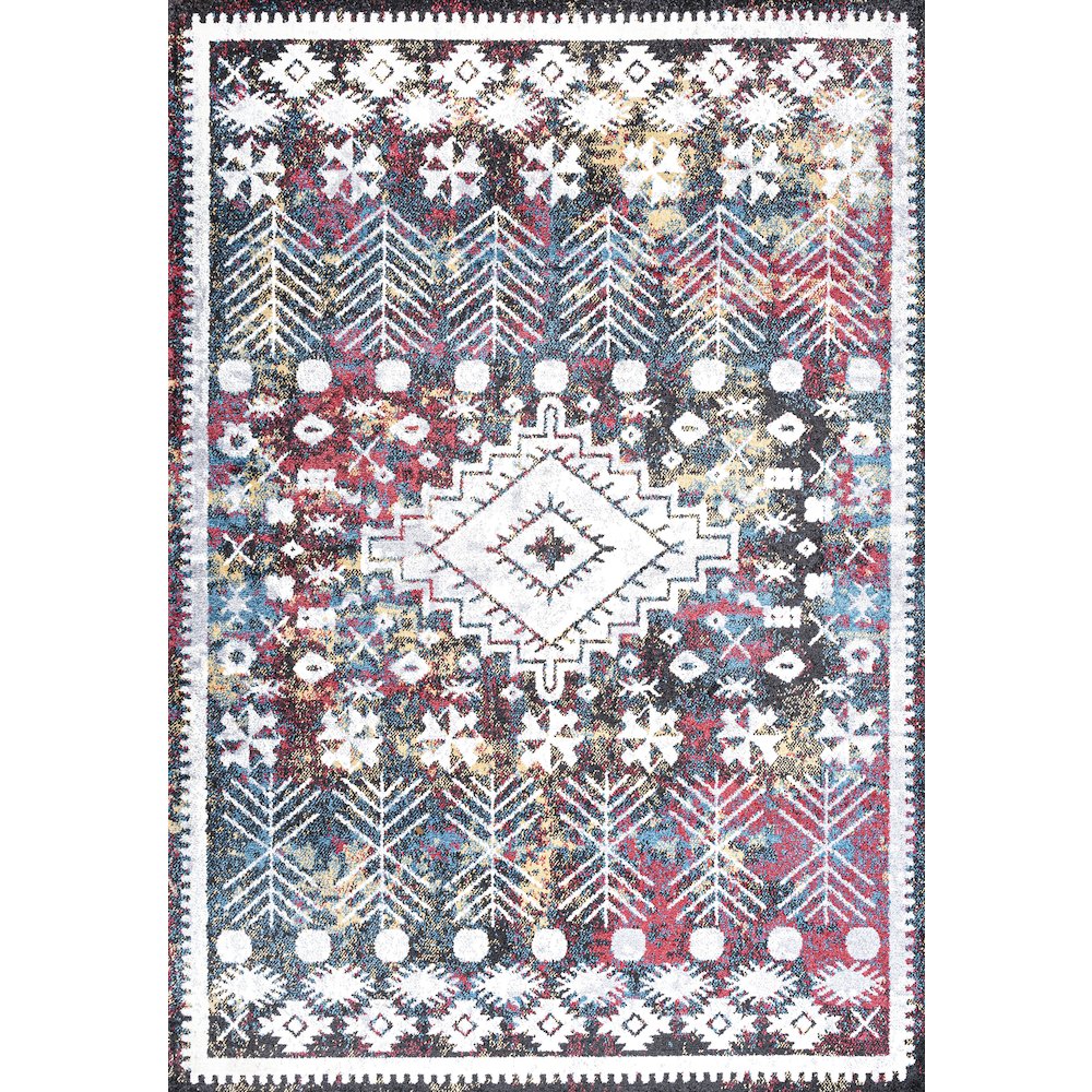 Dhiya Distressed Kilim Area Rug. Picture 1