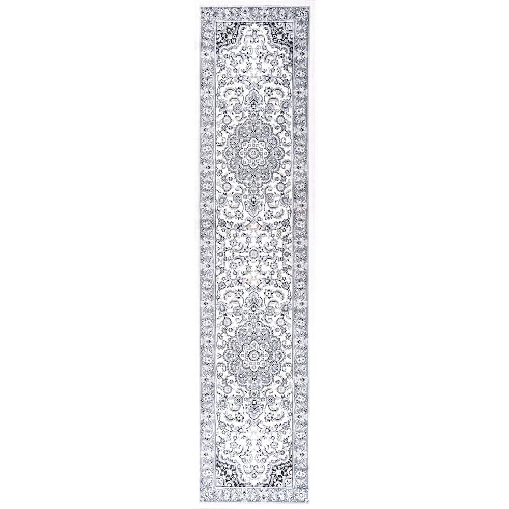 Palmette Modern Persian Floral Area Rug. Picture 1