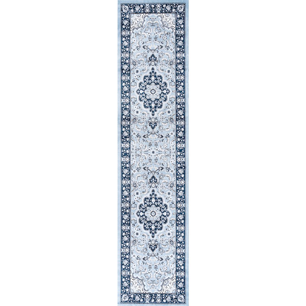 Palmette Modern Persian Floral Area Rug. Picture 1