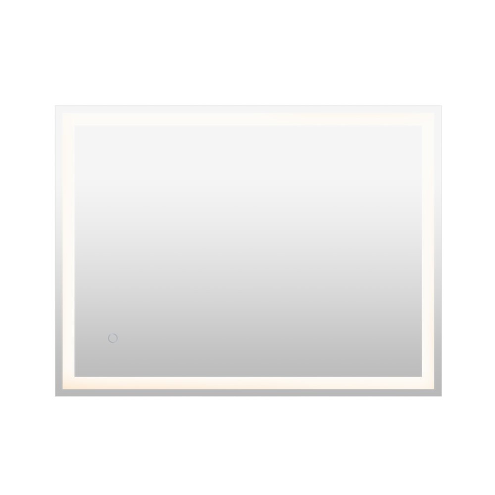 Anti-Fog Aluminum Frontback Lit Tri Color Led Bathroom Vanity Mirror. Picture 2