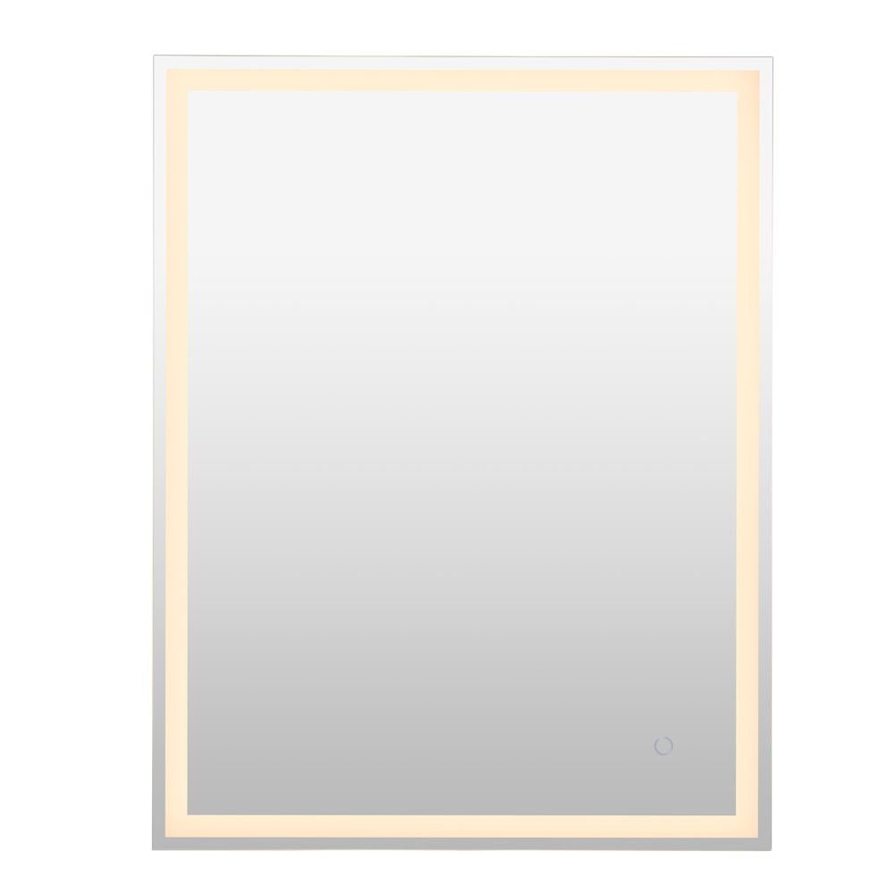 Anti-Fog Aluminum Frontback Lit Tri Color Led Bathroom Vanity Mirror. Picture 1