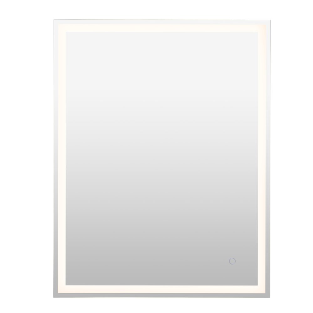 Anti-Fog Aluminum Frontback Lit Tri Color Led Bathroom Vanity Mirror. Picture 2
