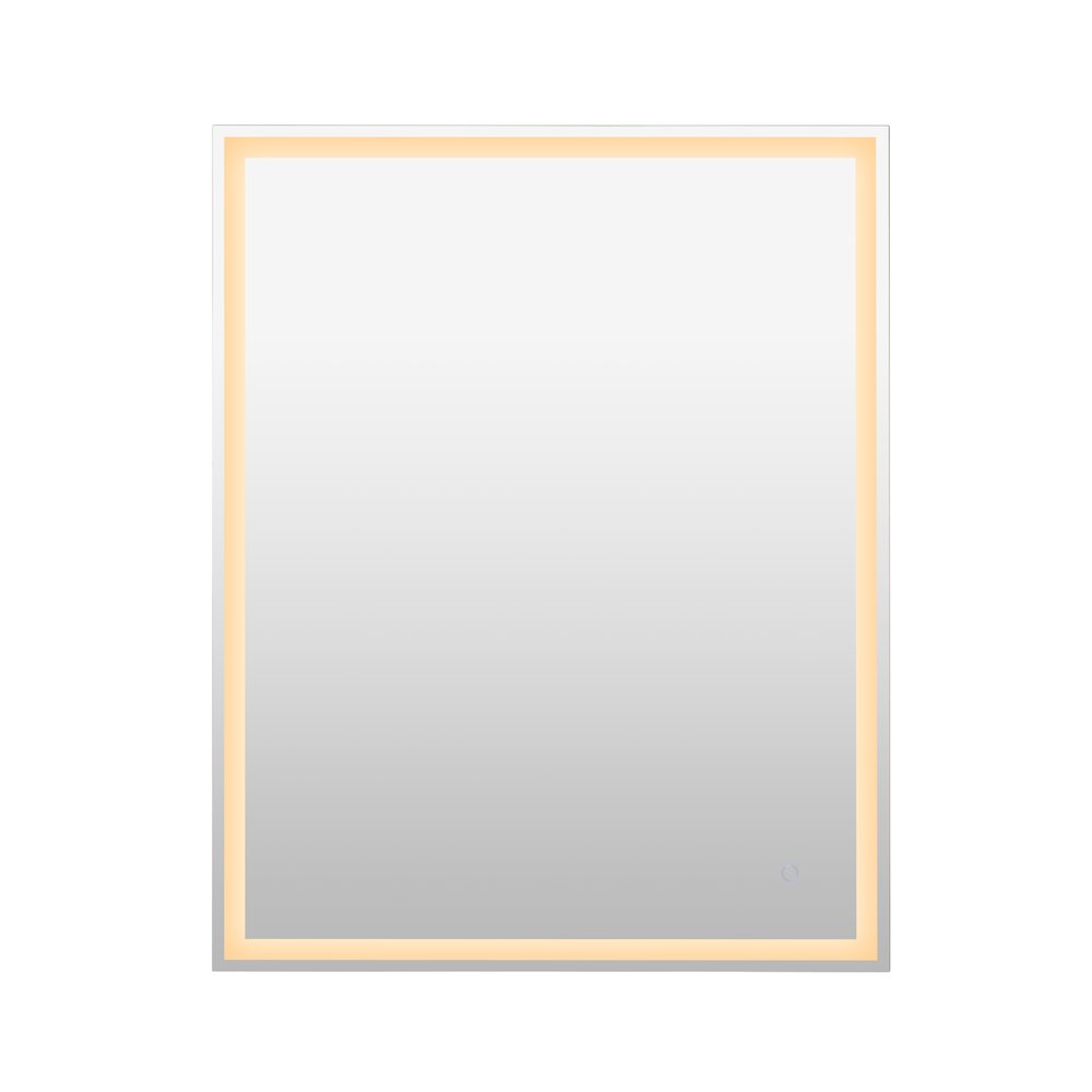 Anti-Fog Aluminum Frontback Lit Tri Color Led Bathroom Vanity Mirror. Picture 1
