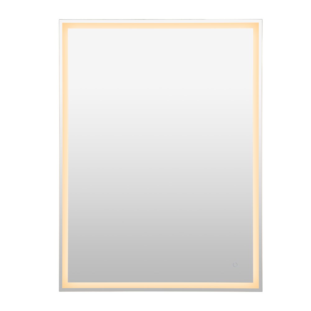 Anti-Fog Aluminum Frontback Lit Tri Color Led Bathroom Vanity Mirror. Picture 1