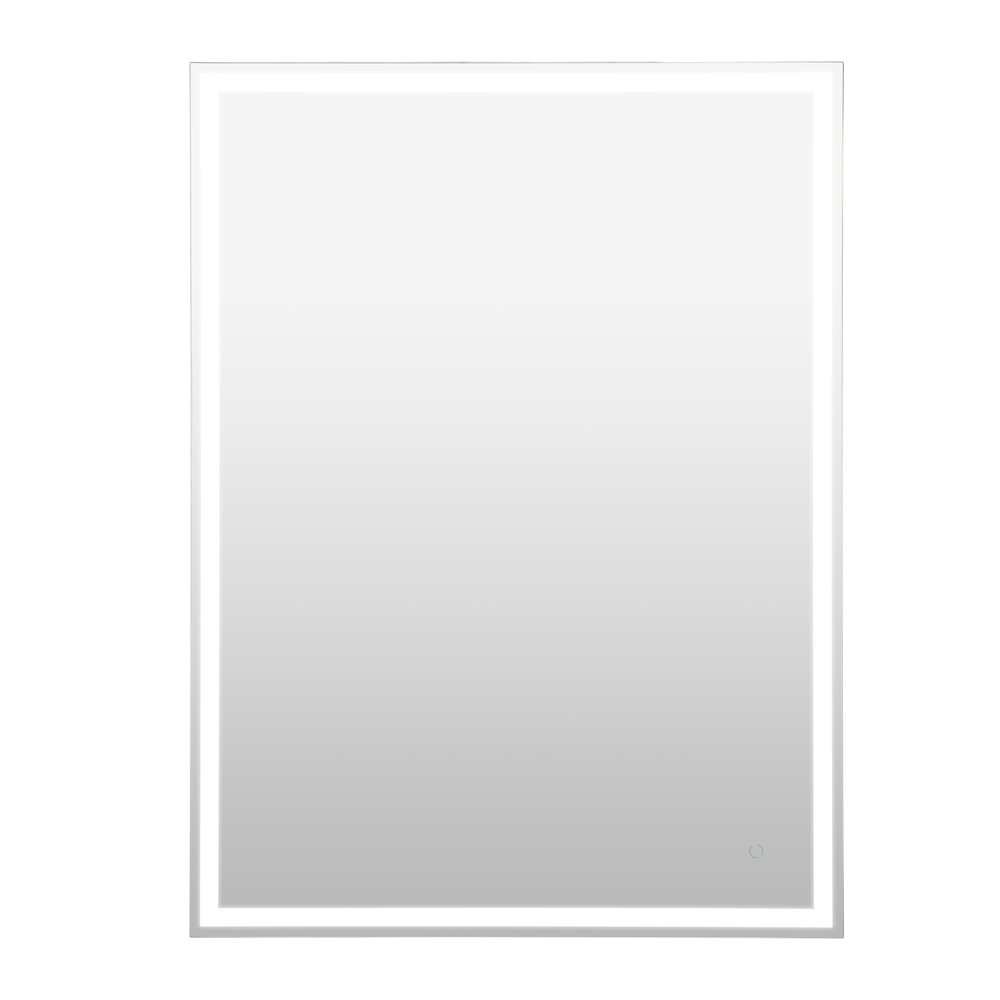 Anti-Fog Aluminum Frontback Lit Tri Color Led Bathroom Vanity Mirror. Picture 3