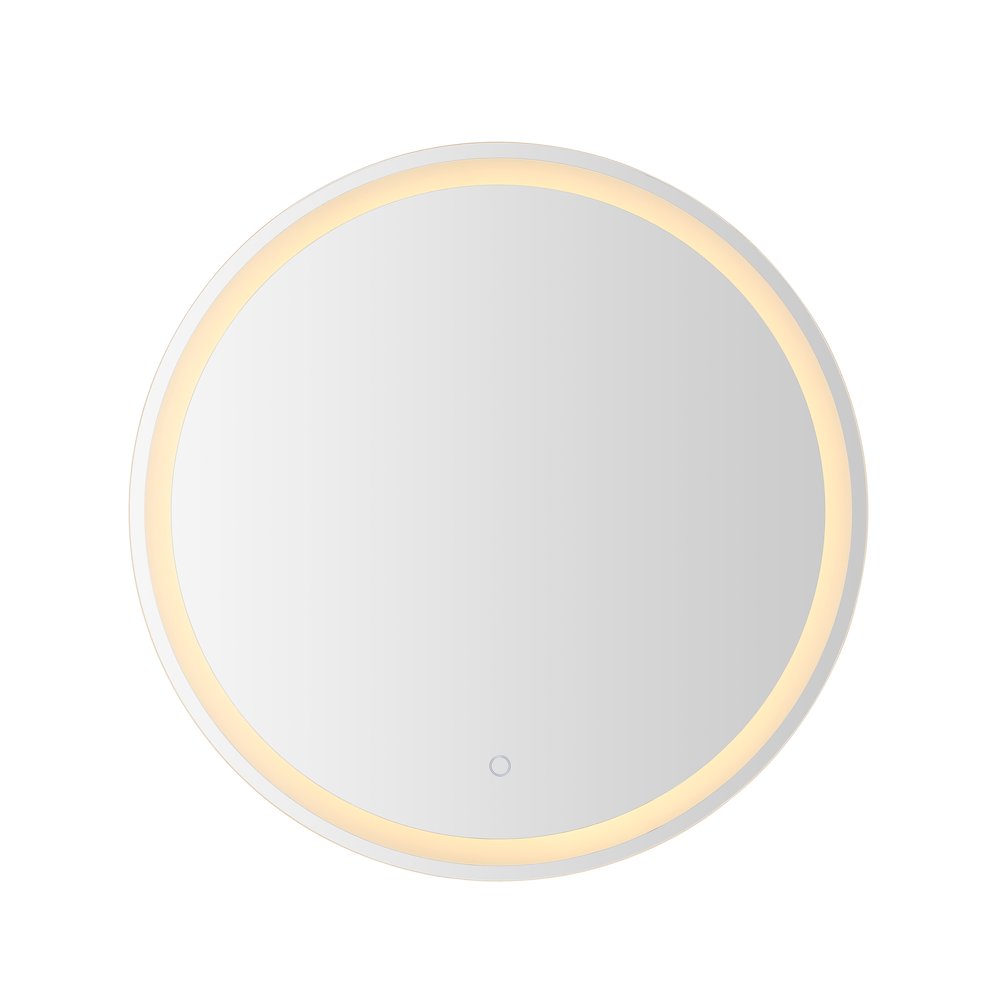 Anti-Fog Aluminum Frontback Lit Tri Color Led Bathroom Vanity Mirror. Picture 1