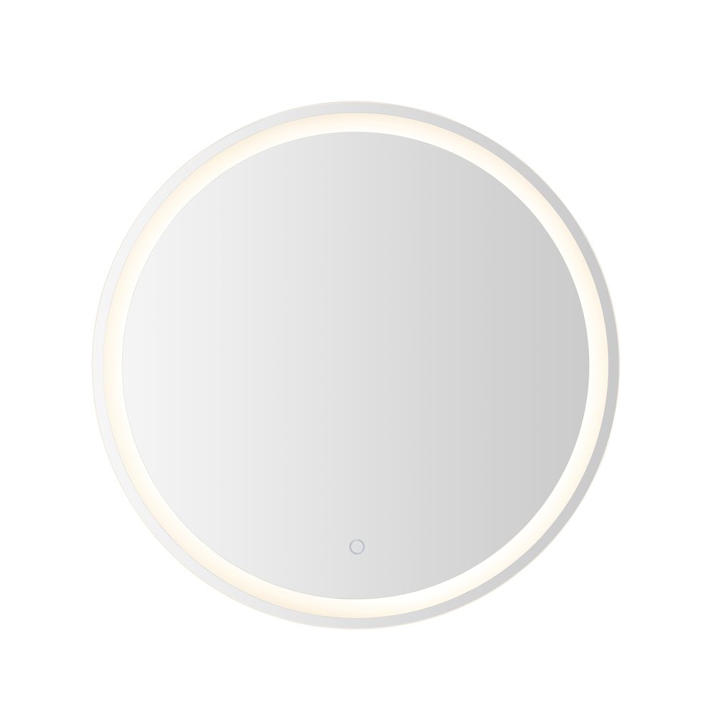Anti-Fog Aluminum Frontback Lit Tri Color Led Bathroom Vanity Mirror. Picture 2