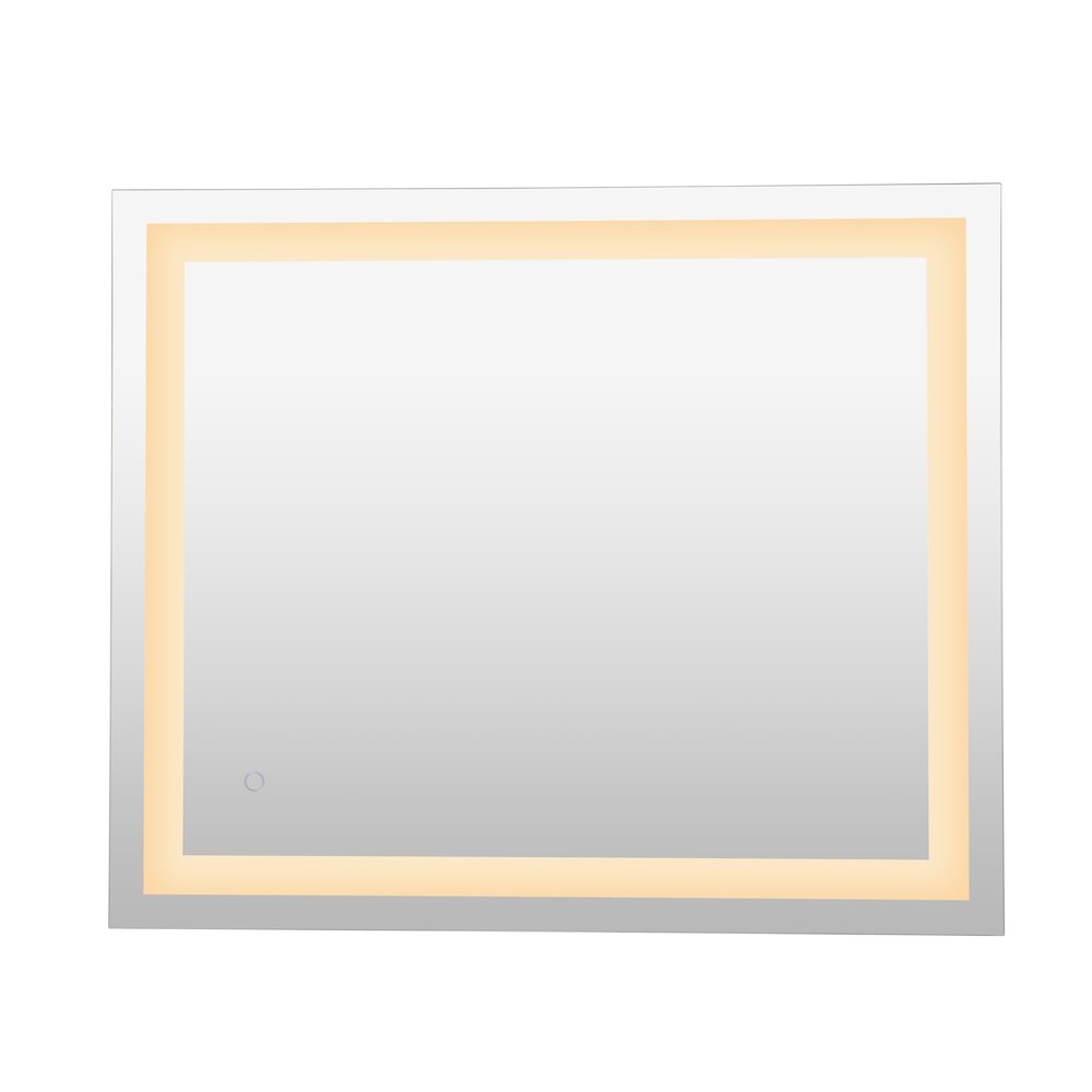Anti-Fog Aluminum Front Lit Tri Color Led Bathroom Vanity Mirror. Picture 1