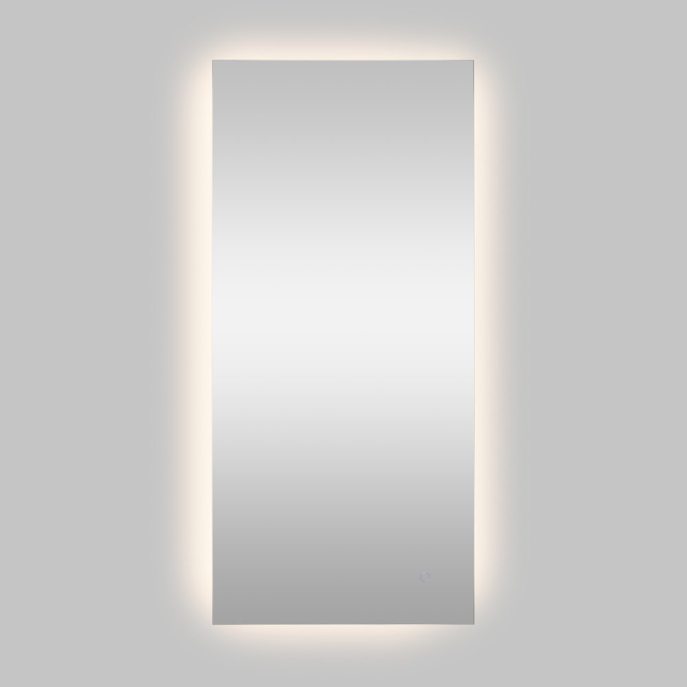 Anti-Fog Aluminum Back Lit Tri Color Led Bathroom Vanity Mirror. Picture 2