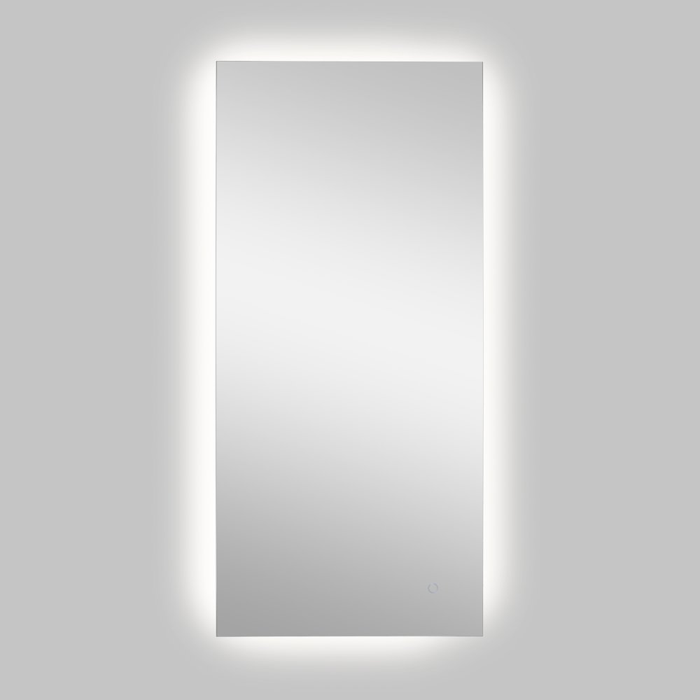 Anti-Fog Aluminum Back Lit Tri Color Led Bathroom Vanity Mirror. Picture 3