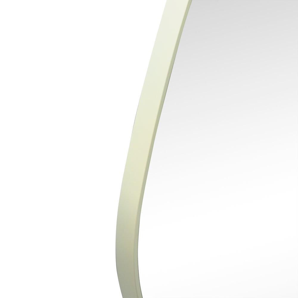 Everly Large Irregular Framed Decorative Wall Mirror. Picture 3