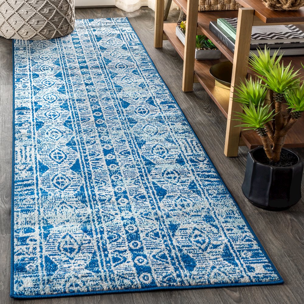 Modern Persian Boho Vintage Tribal Area Rug. Picture 2