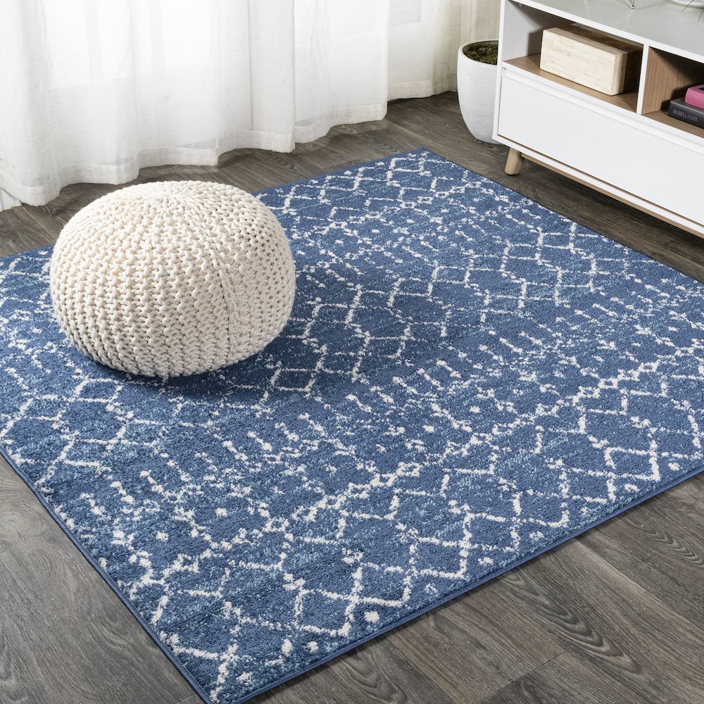 Moroccan Hype Boho Vintage Diamond Area Rug. Picture 2