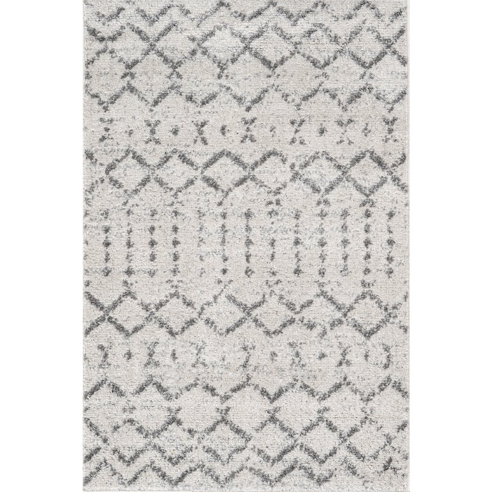 Moroccan Hype Boho Vintage Diamond Area Rug. Picture 1