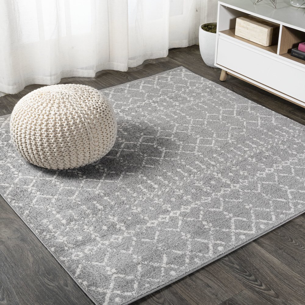 Moroccan Hype Boho Vintage Diamond Area Rug. Picture 2