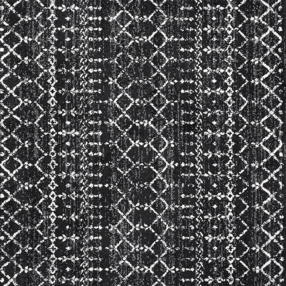Moroccan Hype Boho Vintage Diamond Area Rug. Picture 1