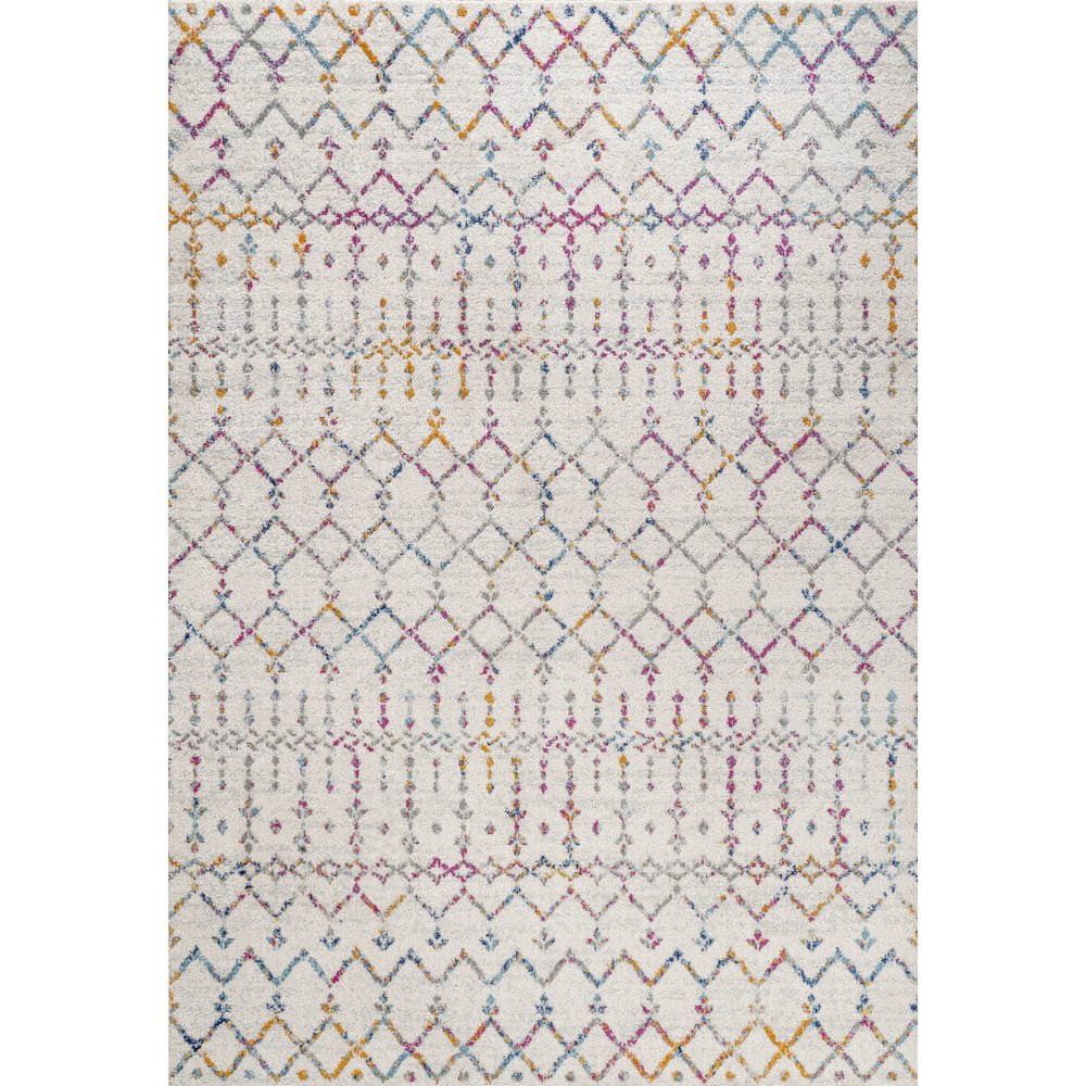 Moroccan Hype Boho Vintage Diamond Area Rug. Picture 1