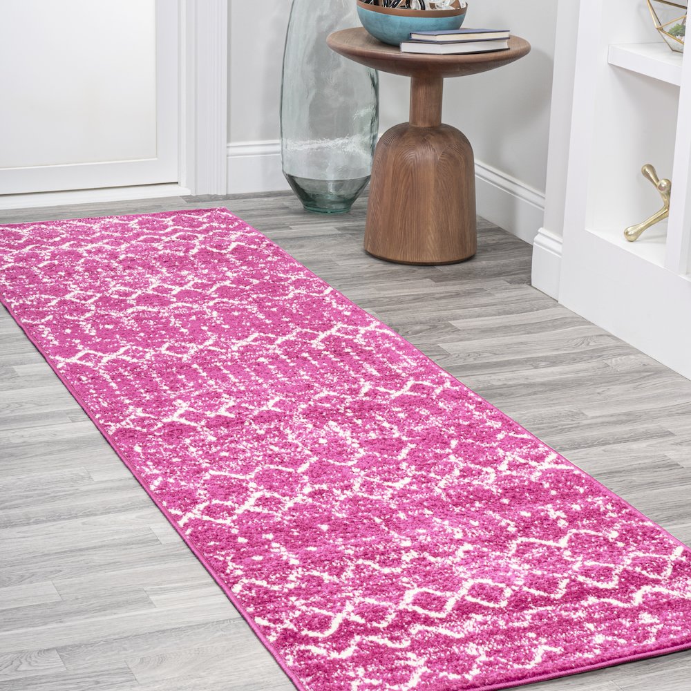 Moroccan Hype Boho Vintage Diamond Area Rug. Picture 2