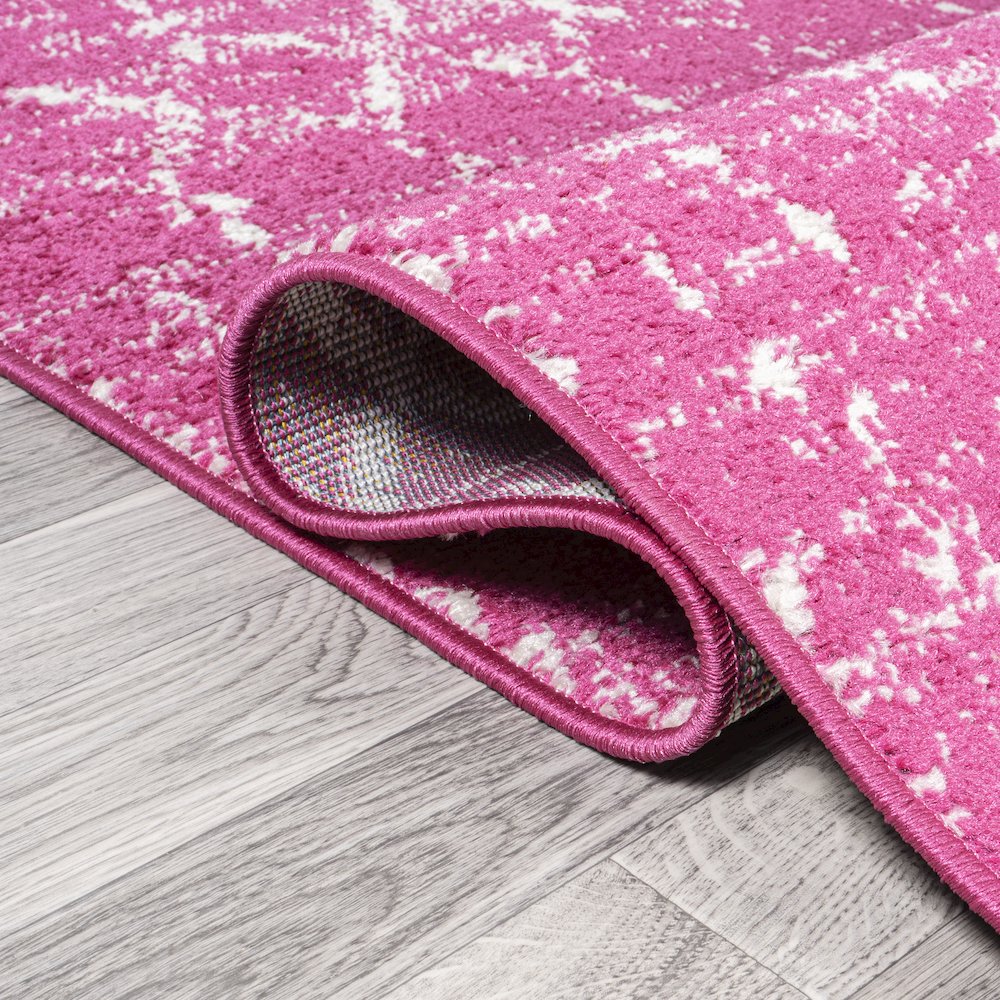 Moroccan Hype Boho Vintage Diamond Area Rug. Picture 6