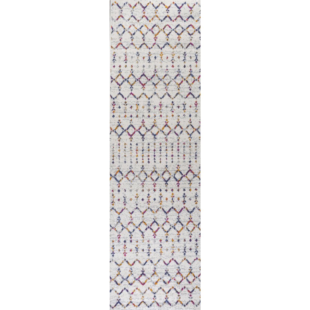 Moroccan Hype Boho Vintage Diamond Area Rug. Picture 1