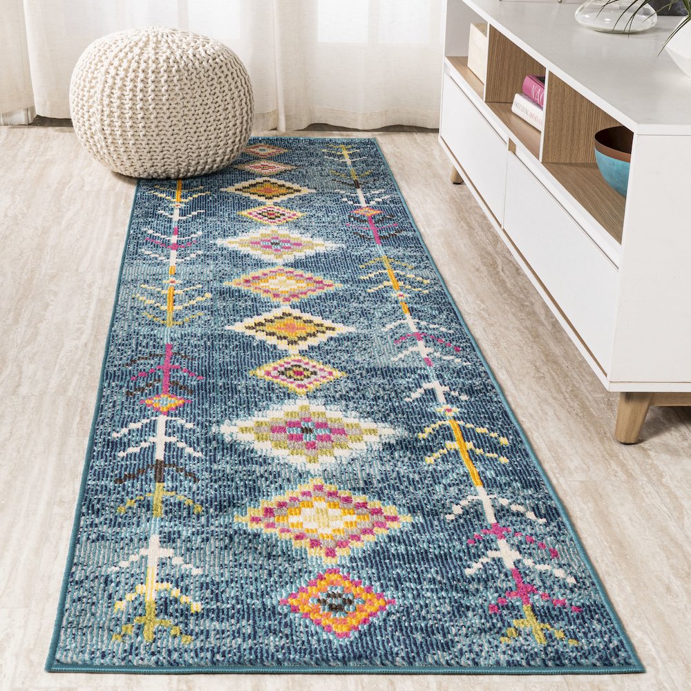 Tribal Love Geometric Area Rug. Picture 2