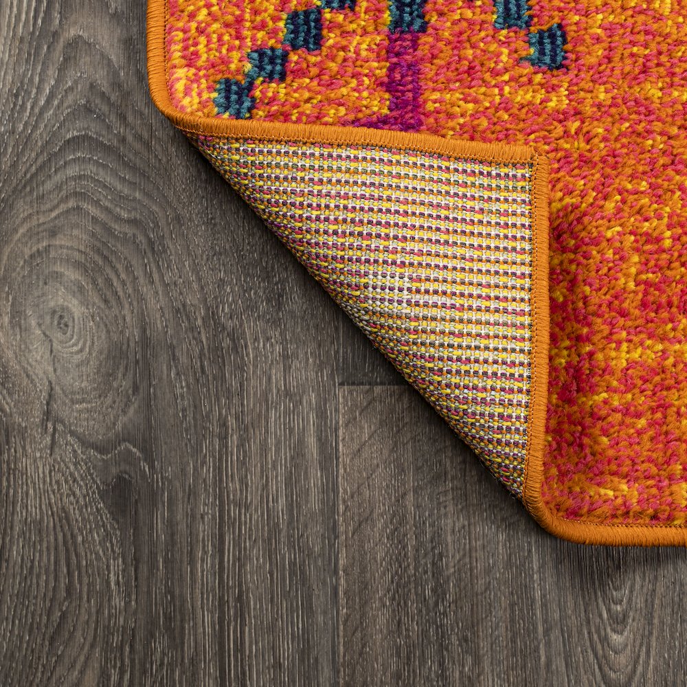 Tribal Love Geometric Area Rug. Picture 3
