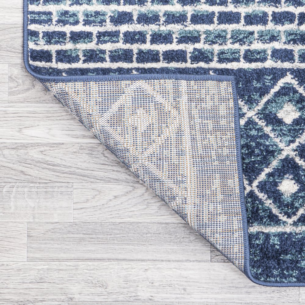 Arta Moroccan Vintage Geometric Rug Area Rug. Picture 3