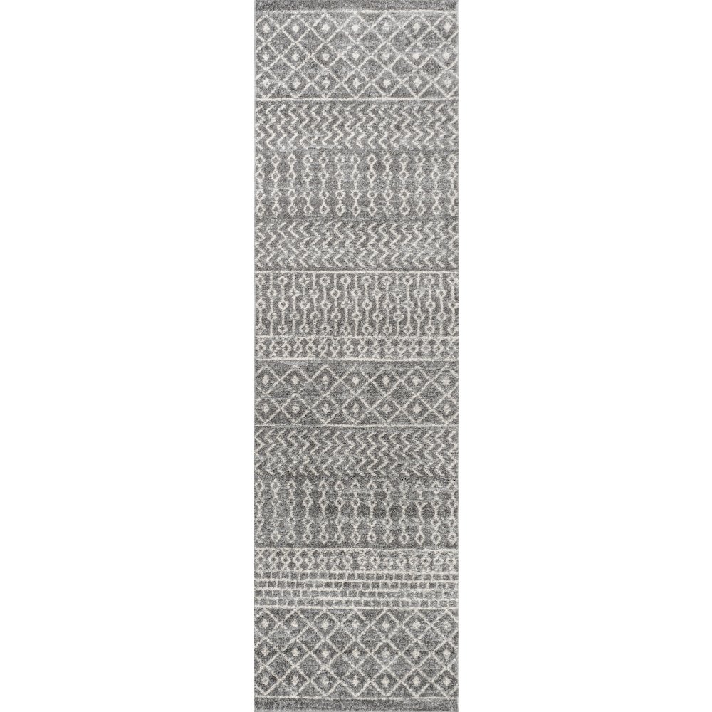 Arta Moroccan Vintage Geometric Rug Area Rug. Picture 1