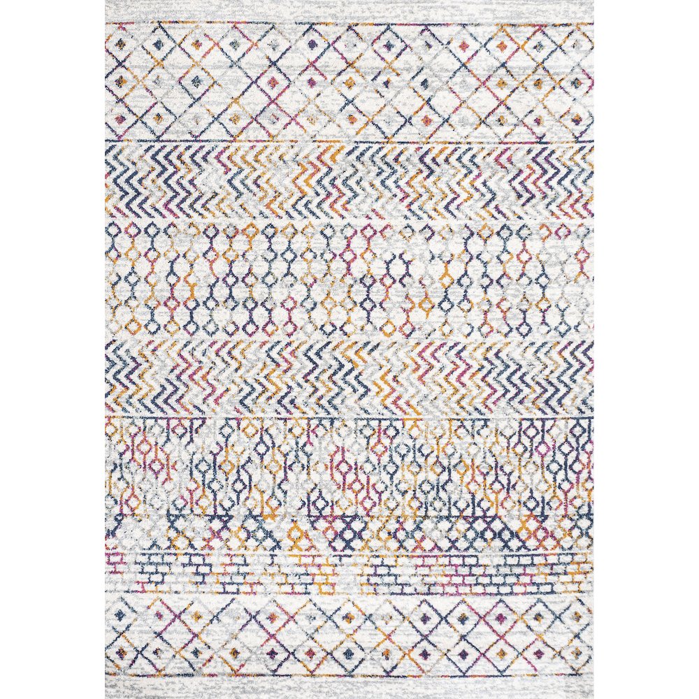 Arta Moroccan Vintage Geometric Rug Area Rug. Picture 1