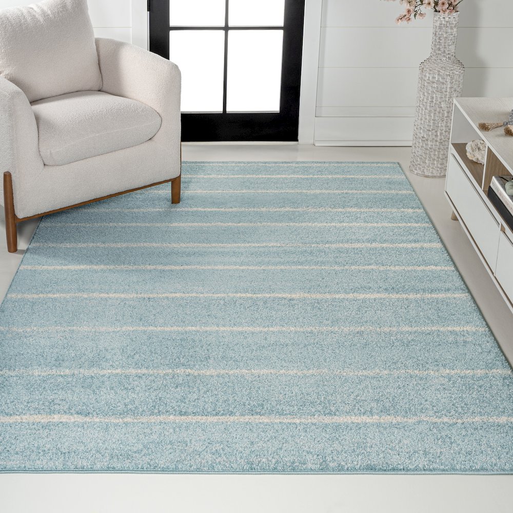 Williamsburg Minimalist Stripe Area Rug. Picture 2