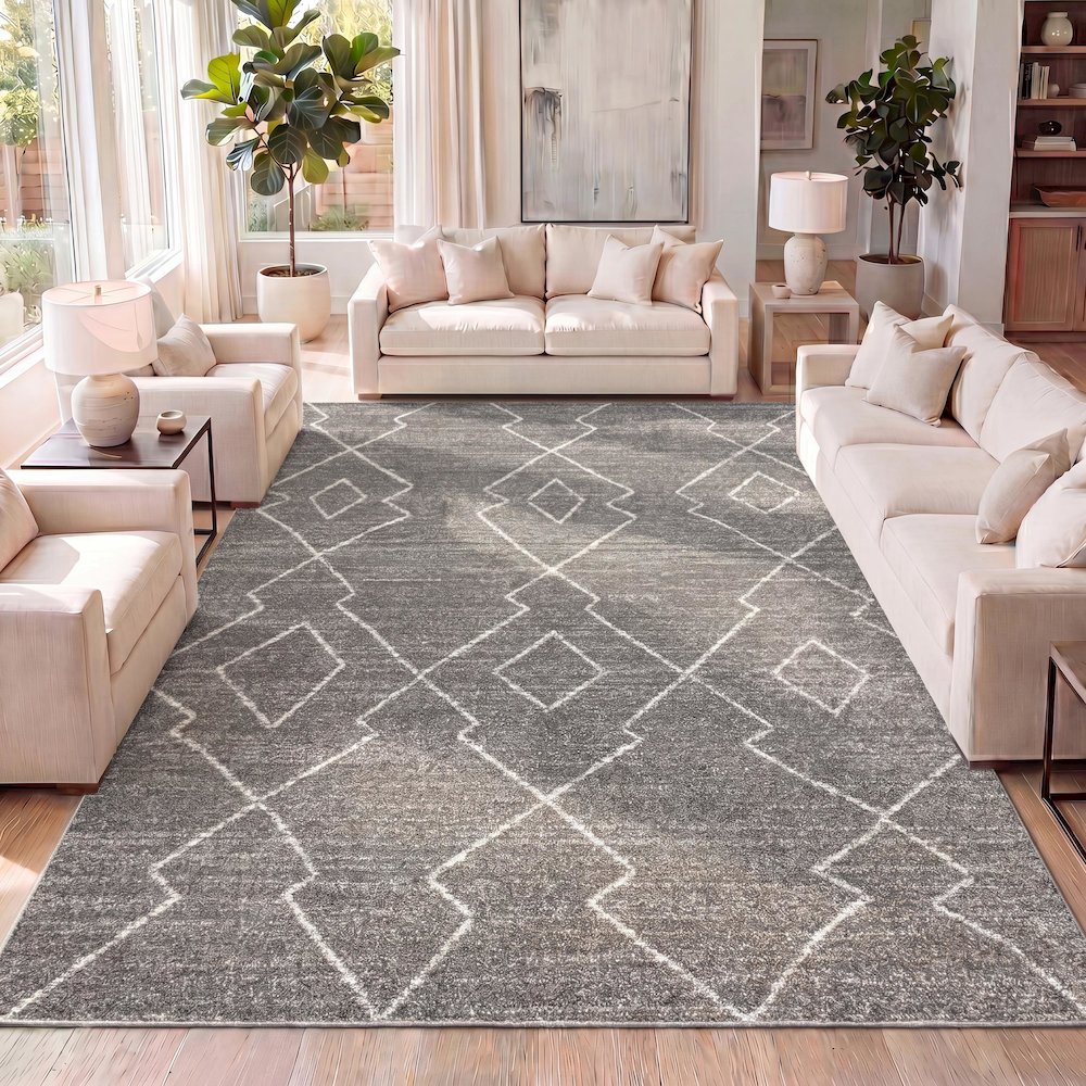Alia Moroccan Beni Souk Area Rug. Picture 12