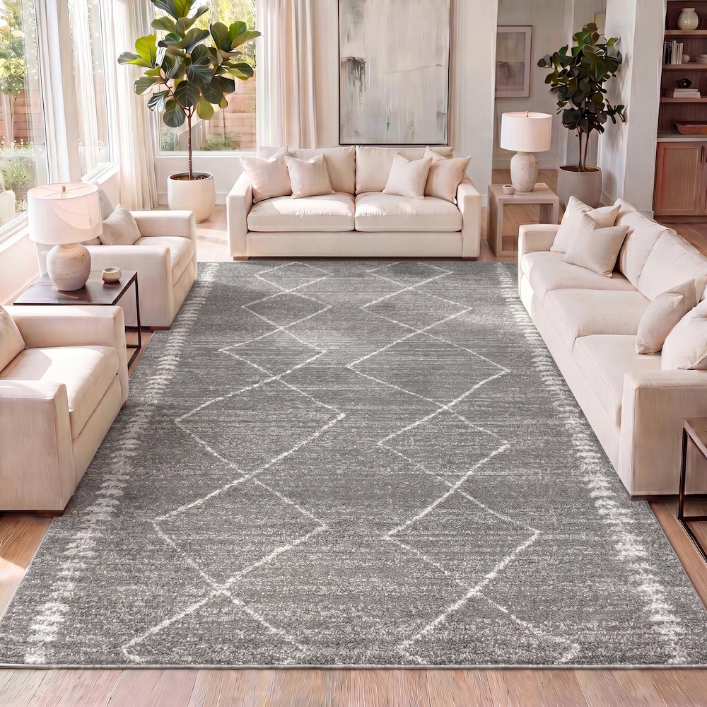 Zaina Moroccan Beni Souk Area Rug. Picture 12
