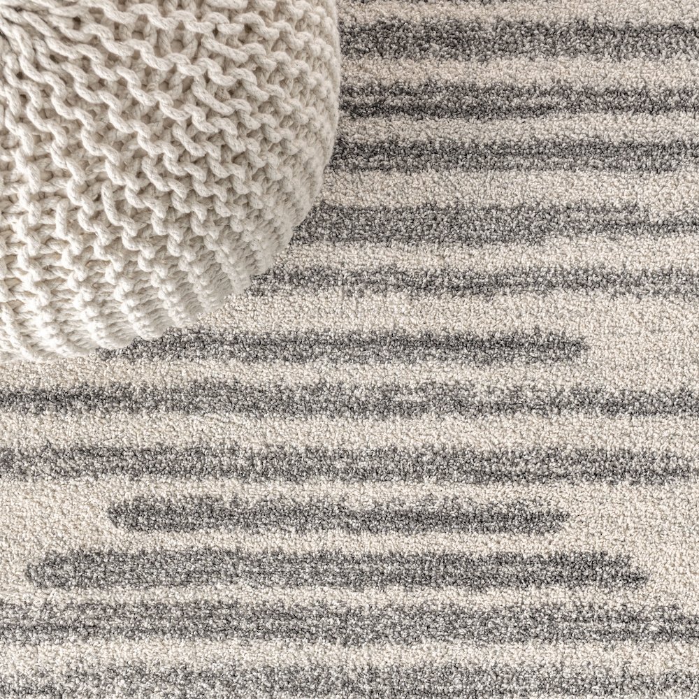 Aya Berber Stripe Geometric Area Rug. Picture 4