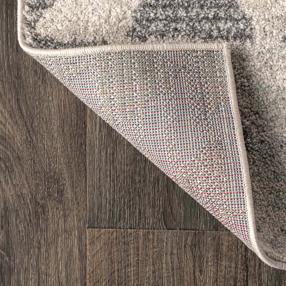 Aisha Moroccan Triangle Geometric Area Rug. Picture 3