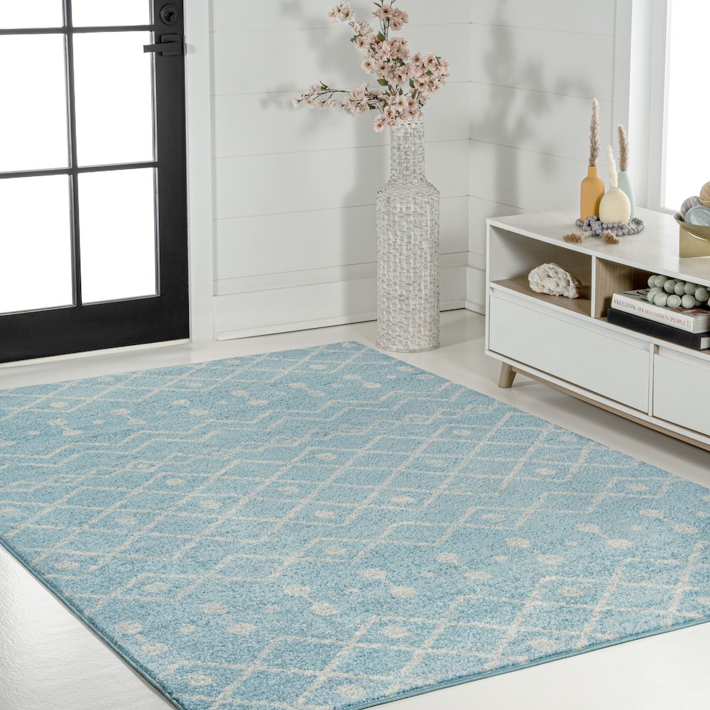 Aksil Moroccan Beni Souk Area Rug. Picture 3