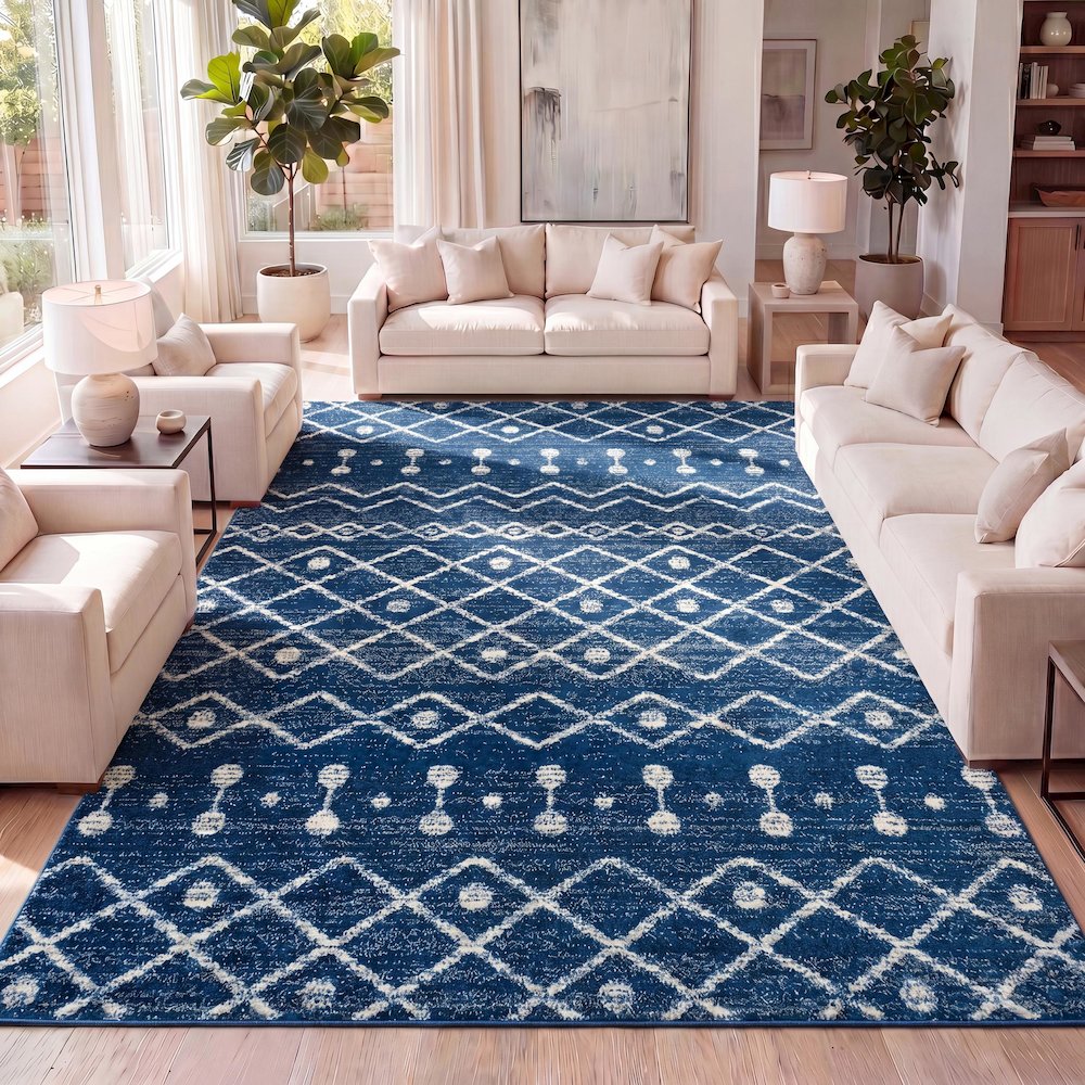 Aksil Moroccan Beni Souk Area Rug. Picture 9